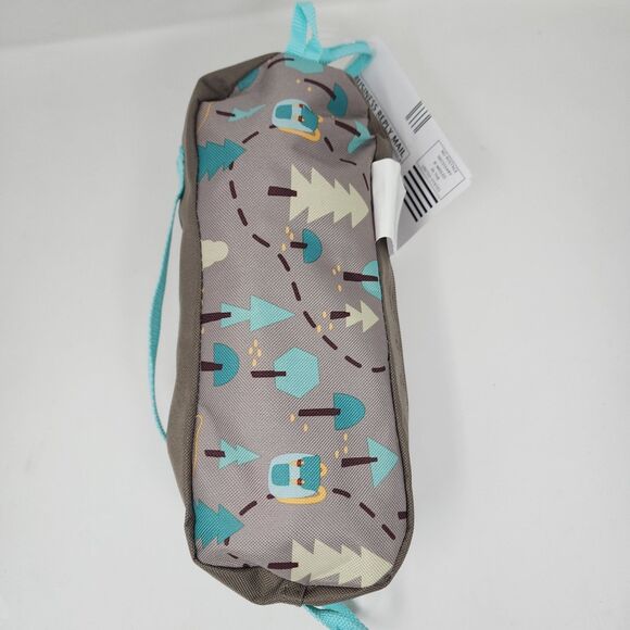 Ozark Trail Compact Backpacking Chair Kids Grey 200 lbs Steel Frame Strong - Picture 7 of 8